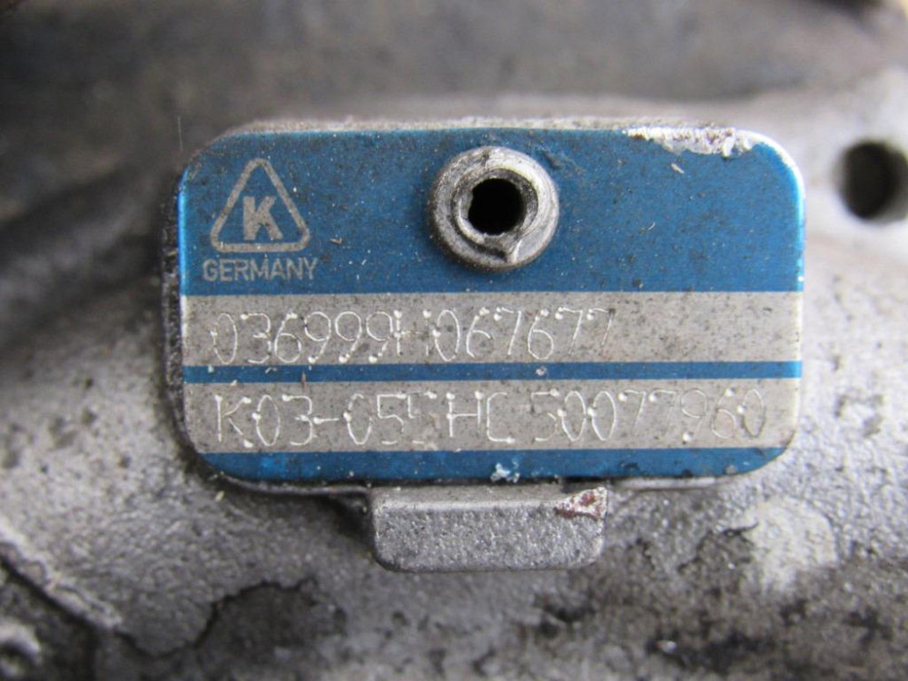 Турбина Opel Movano 2.5 dci 2003-2006 (03699H067677) Ковель - изображение 1