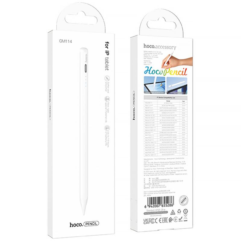 Стилус Hoco GM114 Smart active Pad dedicated capacitive pen for iPad Херсон - изображение 4