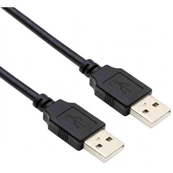 Кабель ColorWay USB to USB 2.0 (M/M) 1m Black (CW-CBUU071-BK) Харьков