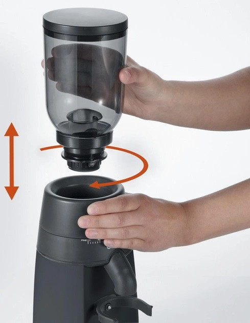 Кофемолка электрическая Graef СM-702 128 Вт черная Київ - зображення 6