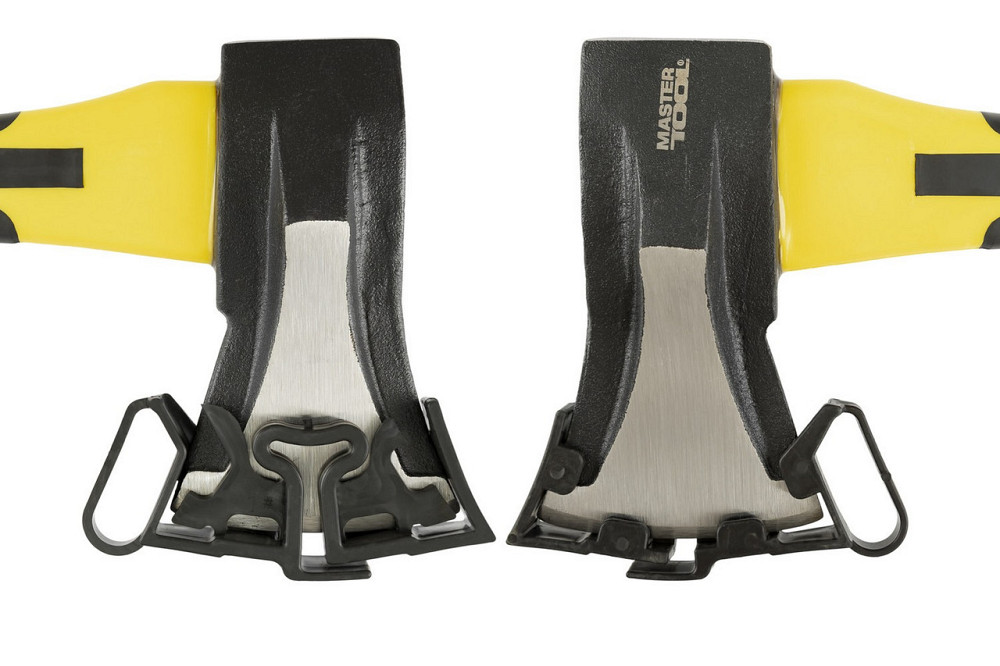 Топор-колун MASTERTOOL 1000 г HRC 50 рукоятка фиберглассовая 390 мм 05-0208 Харків - зображення 4