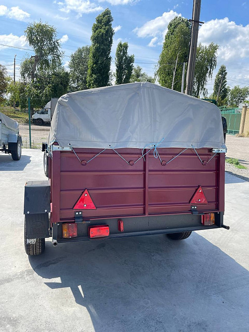 Посилений причіп "Дніпро-210" на ресорах Волга та інші моделі легкових причепів Мерефа - зображення 2