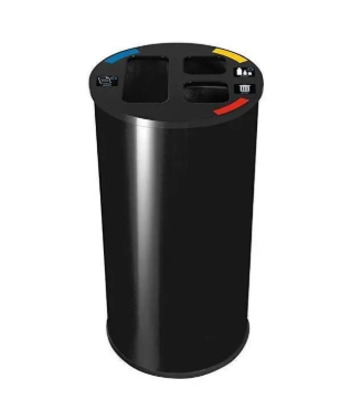 Бак для сортировки мусора Probbax 60л черный Київ - зображення 1