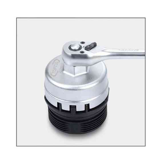 Съемник фильтра "чашка" TOPTUL 64,5/14 мм (4-х цил. TOYOTA) JDDH6500 Харьков