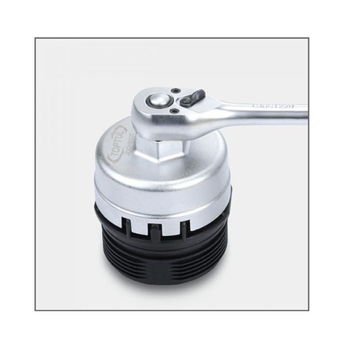 Съемник фильтра "чашка" TOPTUL 64,5/14 мм (4-х цил. TOYOTA) JDDH6500 Харьков - изображение 2