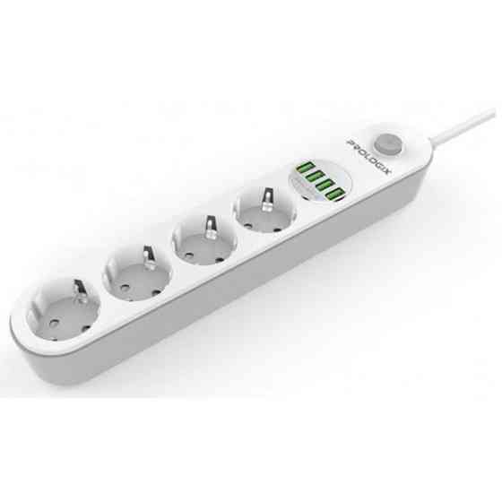 Фільтр живлення ProLogix 3x1.0мм2 мідь 3 розетки 3 м White (PRS-P3CU-30W) (Код товару:34036) Харьков