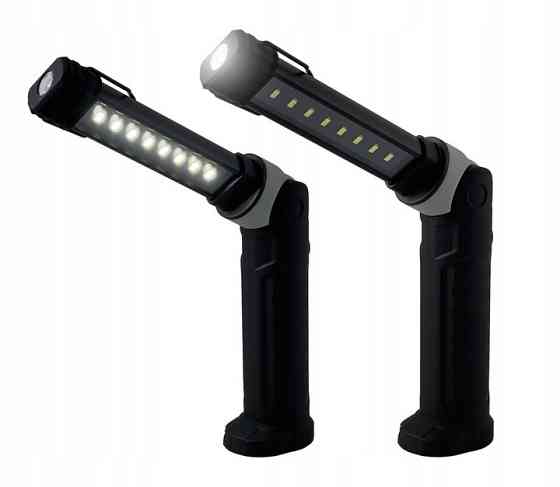 Аккумуляторный светодиодный фонарь 8+1 (LED) PROTESTER SMD-LED Харків