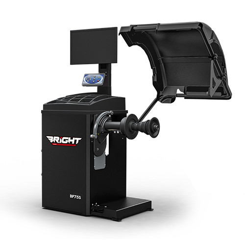 Балансировочный станок автомат (LCD дисплей, автоввод 3-х параметров колеса) BRIGHT CB75S 220V Харьков - изображение 1