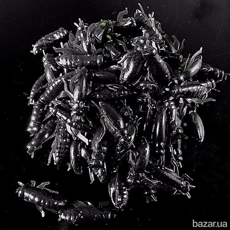 Личинки силиконовые 10 шт Бориспіль - зображення 8