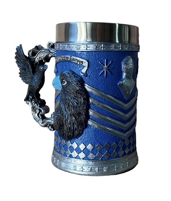 Кружка Чашка Бокал 3D  Нержавеющая Сталь Гарри Поттер Ravenclaw 500мл Київ - зображення 4