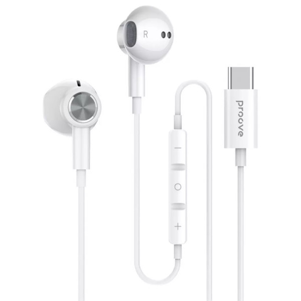 Навушники Proove Echo Type-C White (ECWE00000202) (Код товару:41715) Харків - зображення 1
