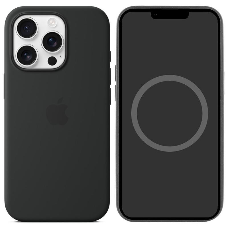 Уценка Чехол Silicone case (AAA) with Magsafe and Animation для Apple iPhone 16 Pro Max (6.9") Херсон - зображення 1