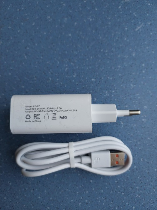 Швидкісна зарядка 33 Вт + кабель для Xiaomi Samsung, Huawei Київ - зображення 3