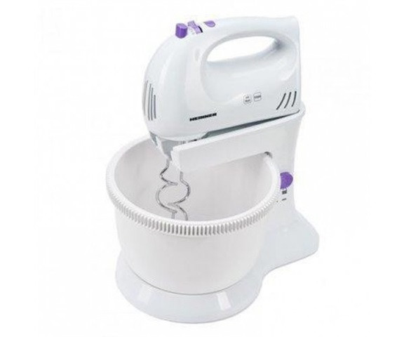 Міксер с чашей HEINNER HMB-350UV 300 Вт белый Київ - зображення 3