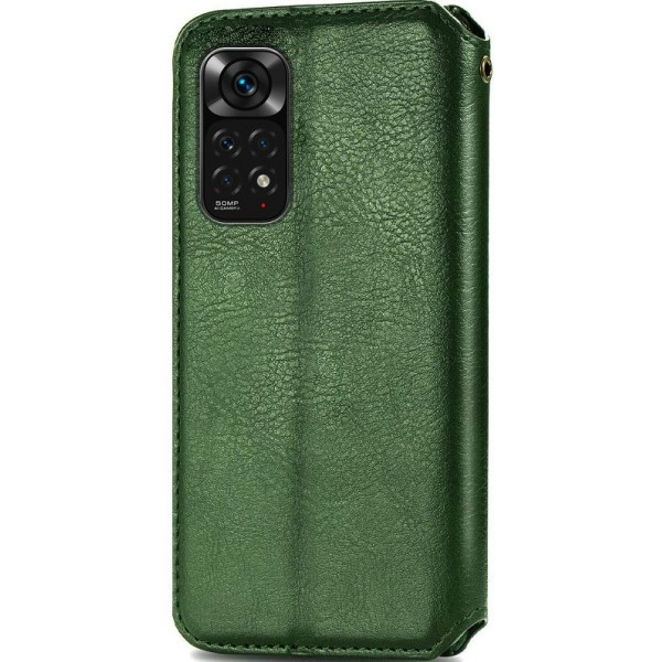 Чохол-книжка Getman Cubic для Xiaomi Redmi Note 11 Pro 4G/5G/11E Pro/12 Pro 4G Зелений (Код товару:2 Харьков - изображение 4