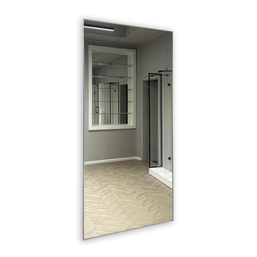 Дзеркало в алюмінієвій рамі 1500 х 500 мм. Киев - изображение 1