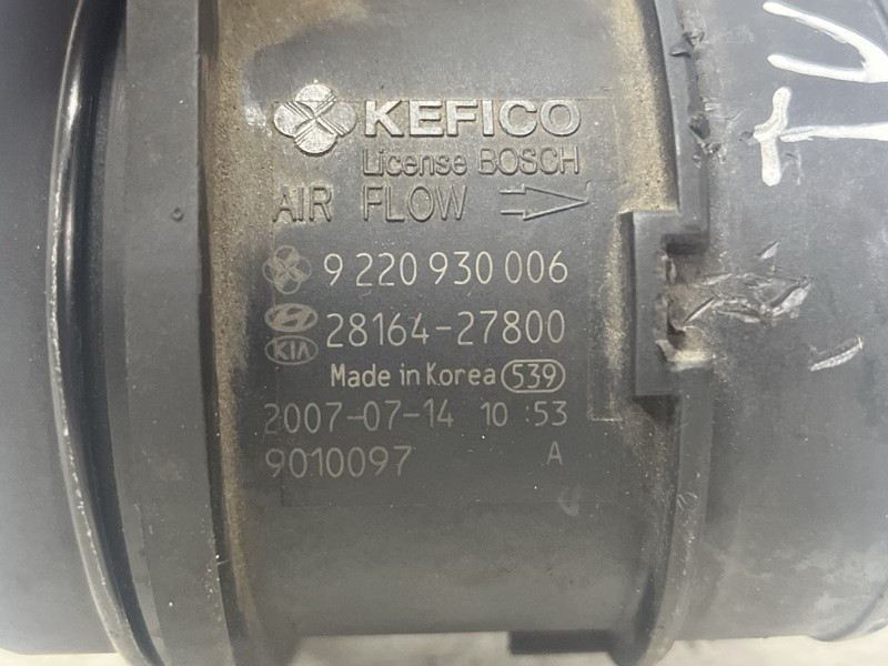 Датчик расхода воздуха Hyundai Tucson 2004-2009 2816427800 (Арт. 79565) Київ - зображення 4