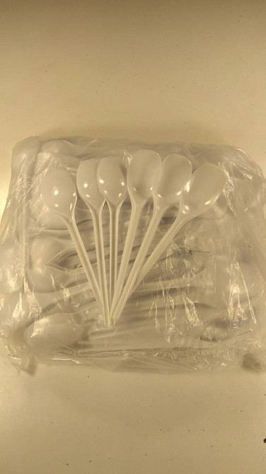 Ложка пластиковая чайная, Юнита Супер, 100 шт/пач Харьков - изображение 1