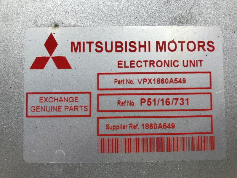 Блок управления двигателем Mitsubishi L200 KB 2.5 ДИЗЕЛЬ 4D56U 2006 (б/у) Киев - изображение 4