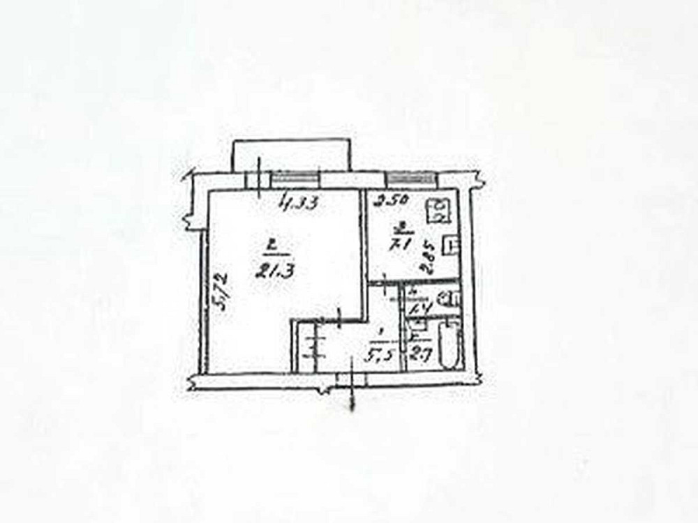 продажа 1-к квартира Киев, Днепровский, 35000 $ Київ - зображення 7