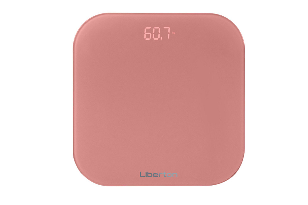 Весы напольные Liberton LBS-0811 180 кг персиковые Київ - зображення 2