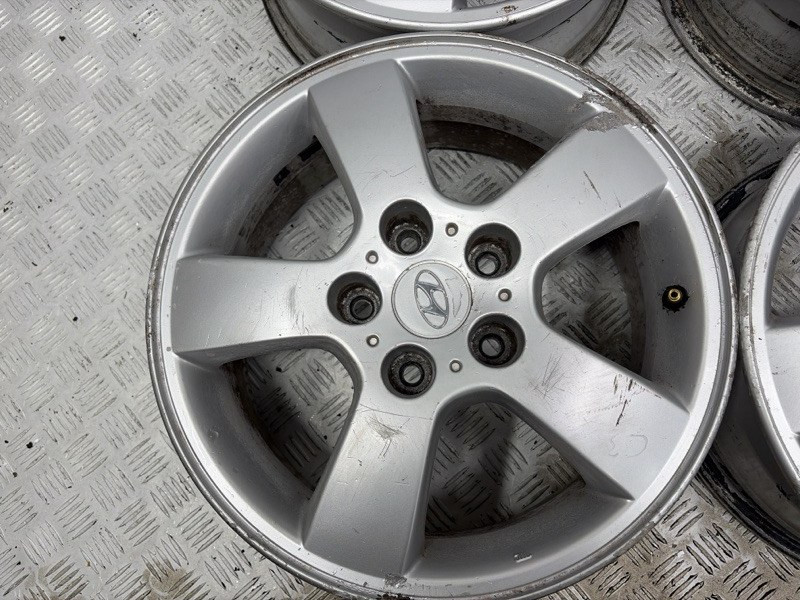 Диски титан комплект R16 Hyundai Tucson 2004-2009 529102E300 (Арт. 86745) Киев - изображение 5