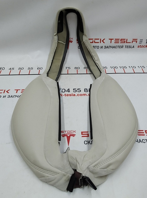 Обшивка боковой поддержки и кантика верхней части пас. сид. PUR CRM (с повреж) Tesla model X, model Київ - зображення 1