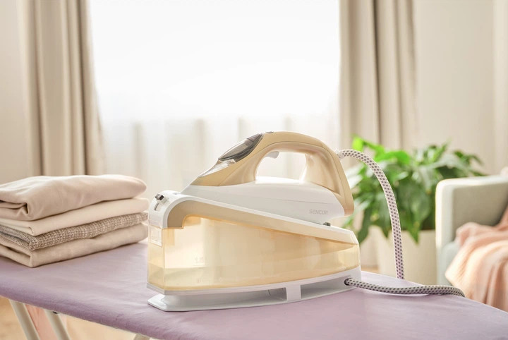 Утюг с парогенератором Sencor SSI0810VT 2400 Вт бежевый Киев - изображение 2
