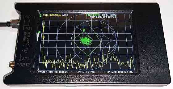 Антенна 1230 МГц - 10 ГГц 6-9dBi, до 30W, с переходником и пигтейлом, обновленная версия Дніпро