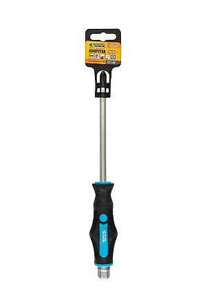 Отвёртка ударная крестовая магнитная MASTERTOOL EXTERNAL HEX PH3х150 мм ручка с TPR покрытием 49-631 Харків - зображення 7