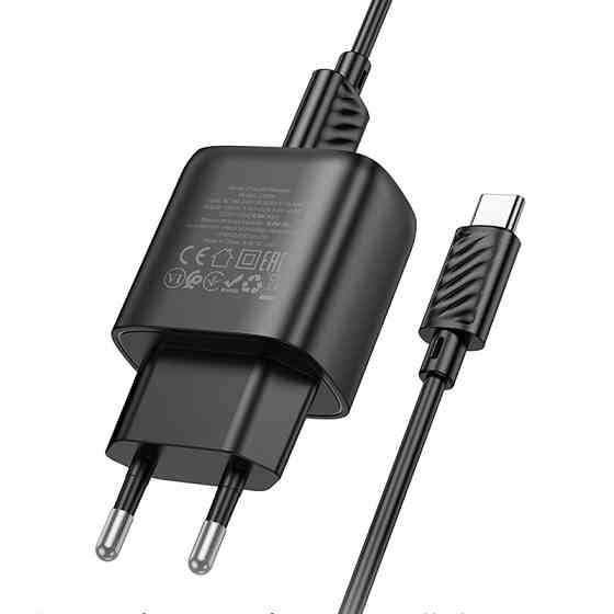 СЗУ Hoco C140A Smart QC3.0 18W (1USB-A) + кабель USB to Type-C Херсон