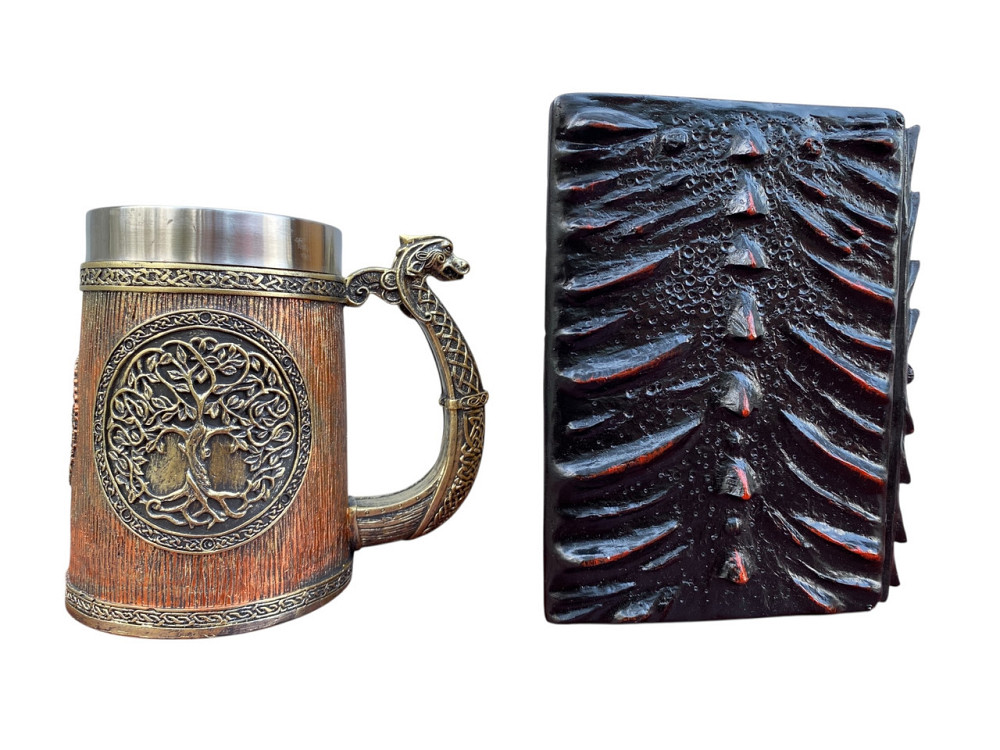 Подарочный набор Кружка 3 Викинг и Дракон и Блокнот 3 «Око Пламинного Дракона» Київ - зображення 4