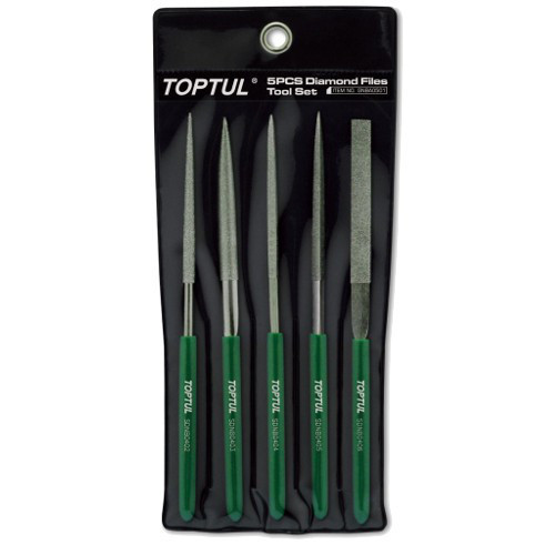 Набор надфилей алмазных TOPTUL 5ед. GNBA0501 Харьков - изображение 1