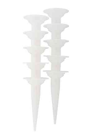 Носик сменный MASTERTOOL к пистолету для герметика 80-0236/80-0237 набор 10 шт 80-0230 Харків