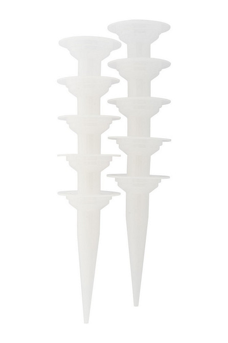 Носик сменный MASTERTOOL к пистолету для герметика 80-0236/80-0237 набор 10 шт 80-0230 Харків - зображення 2