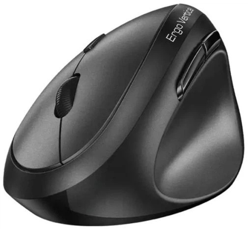 Мышь компьютерная безпроводная Genius Ergo 8350S AI Silent Wireless Grey 31030041400 темно-серая Киев - изображение 4