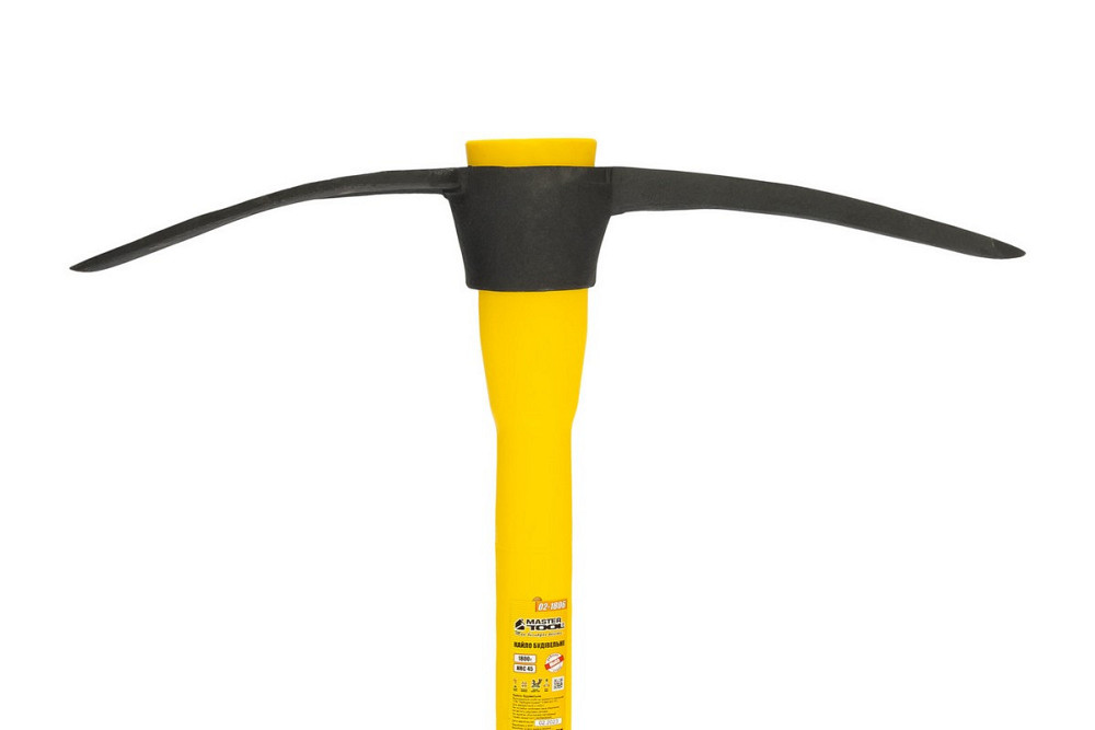 Кайло строительное MASTERTOOL 1800 г рукоятка фиберглассовая HRC 45 02-1806 Харків - зображення 11