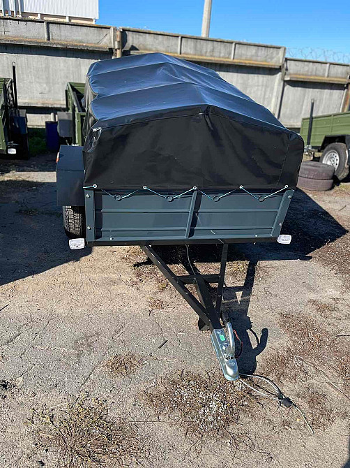 Одновісний причіп від заводу Дніпро-201 (200х120) та інші моделі Чорнобай - зображення 1