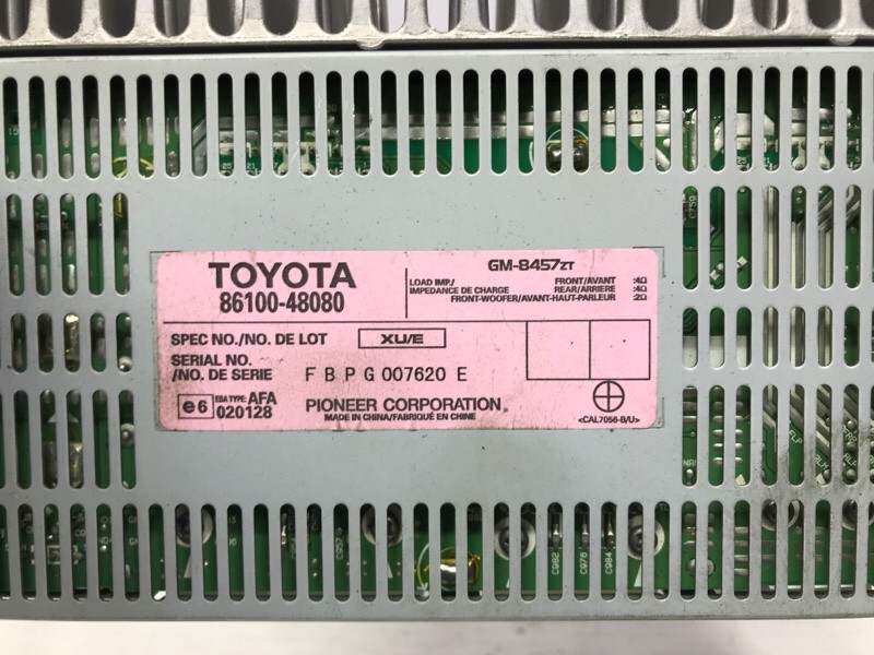 Усилитель Аудиосистемы Lexus RX 350 XU30 3.5 БЕНЗИН 2GRFE 2003 (б/у) Киев - изображение 4