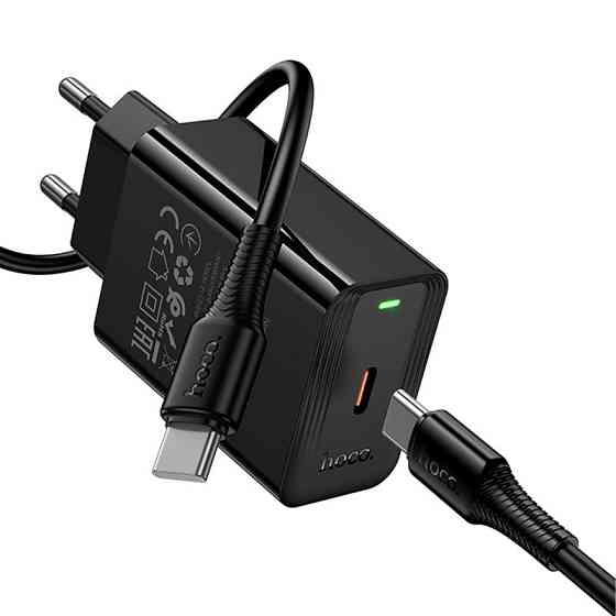 СЗУ Hoco CS93A Leader PD20W (1USB-C) + кабель Type-C to Type-C Херсон