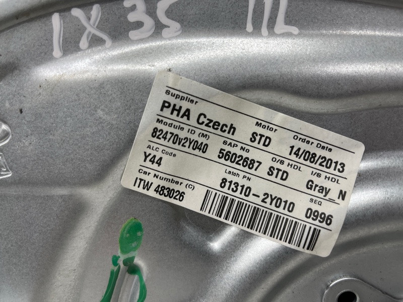 Стеклоподъемник передний левый Hyundai IX35 2009-2015 824012Y000 (Арт. 77639) Київ - зображення 3