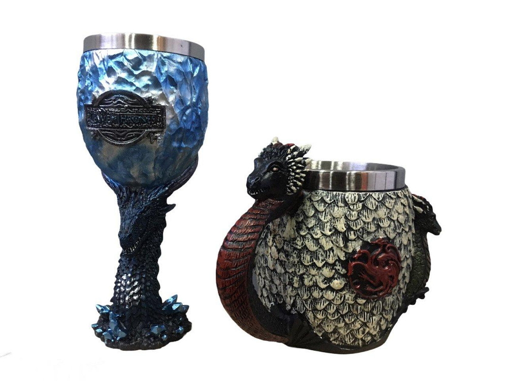 Подарочный Набор Кружка Чашка Бокал 3D Игра Престолов Game Of Thrones Fire and Blood Дом Таргариен Київ - зображення 7