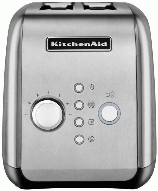 Тостер KitchenAid Artisan 5KMT221ESX 1100 Вт серебристый Київ - зображення 3