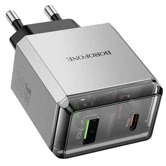 СЗУ Borofone BN20 Lena PD35W+QC3.0 (1USB-A/1C) Херсон