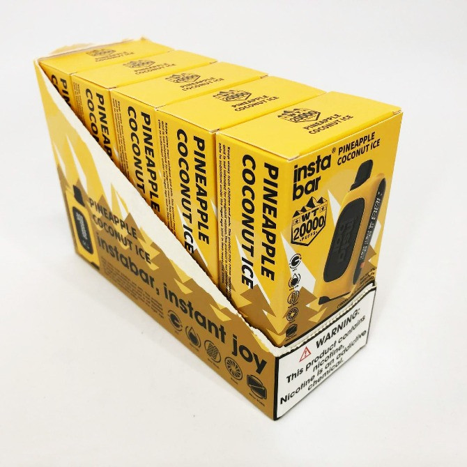 • Ананас кокос з льодом • Сигарета InstaBar WT 20000 тяг Киев - изображение 3