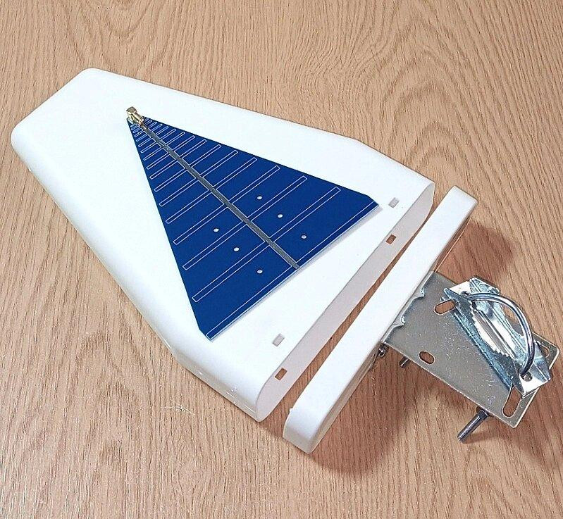 Aнтенна Agoal 800MHz-6GHz 6dB логопериодическая широкополосная + корпус с креплением (82060) Днепр - изображение 1