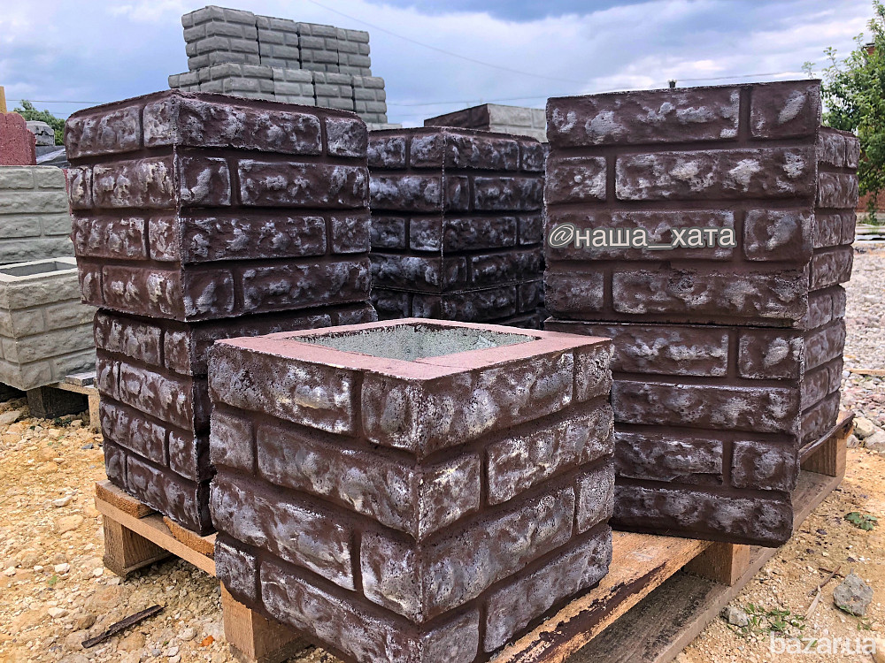 Набірні бетонні стовпи для паркану від виробника Ровно - изображение 4