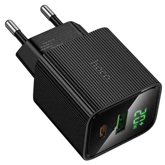 СЗУ Hoco CS83A Excellent with digital display PD20W+QC3.0 (1USB-A/1C) Херсон