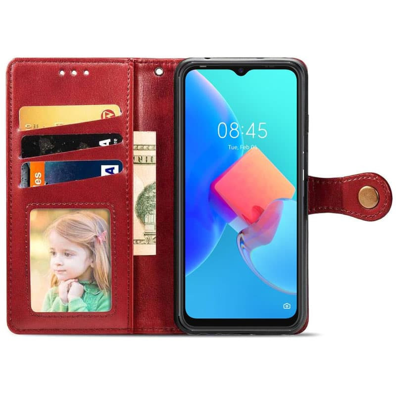 Кожаный чехол-книжка GETMAN Gallant (PU) для TECNO Spark 8C Херсон - зображення 3