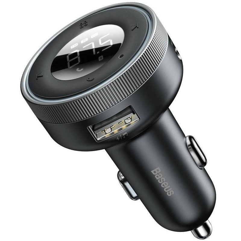 АЗУ FM модулятор Baseus Enjoy 17W (2USB-A) (CCLH-01) Херсон - зображення 1